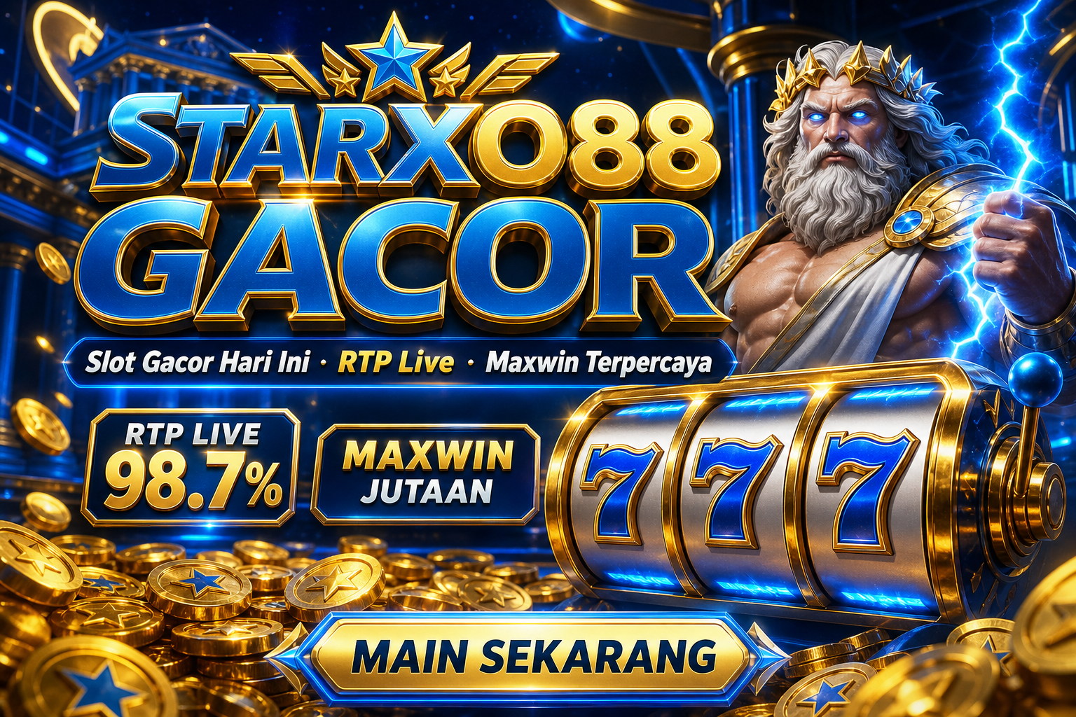 STARXO88 Gacor Front Black 